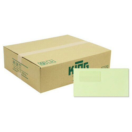 キングコーポレーション 窓明No4 HiソフトC 洋0(洋長3)アラビア 100g 〒枠無 カマス貼 ウグイス 1ケー..