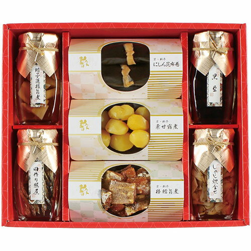 京・料亭 わらびの里 京・料亭 わらびの里 京のお正月【にしん昆布巻・棒鱈旨煮・栗甘露煮・しめじ炊合せ・黒豆・鱈子蓮根旨煮・田作り照煮】(V6075534) 取り寄せ商品