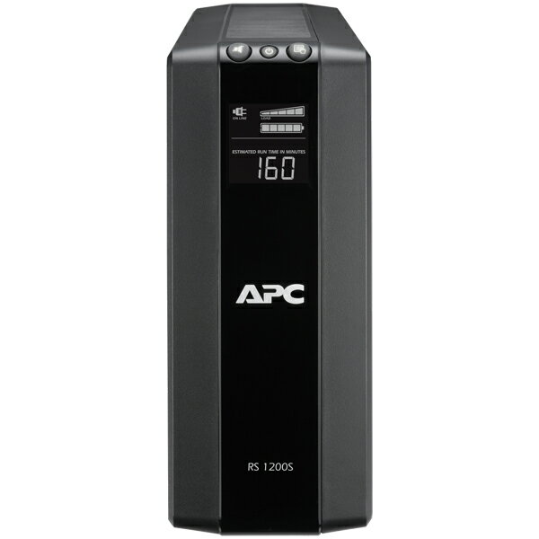 シュナイダーエレクトリック APC RS 1200VA Sinewave Battery Backup 100V 5年保証(BR1200S-JP5W) 目安在庫=△