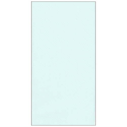 キングコーポレーション Hiソフトカラー封筒 アラビア糊 洋0(洋長3) 100g アクア 〒枠無 カマス貼 1ケ..