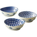 藍染 楕円小付3柄揃(K50106435) 取り寄せ商品