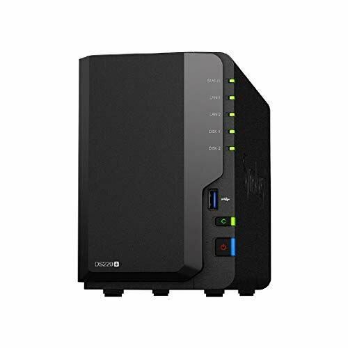 Synology DiskStation DS220+ デュアルコアCPU搭載多機能パーソナルクラウド 2ベイNA 目安在庫=△