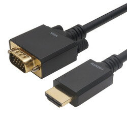 ホーリック horic HAVG10-708BB HDMI→VGA変換ケーブル 1m メーカー在庫品