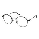 エニックス 老眼鏡に見えないクラシックなメガネ RESA リーディンググラス ボストンタイプ 【倍率2.5倍】 マットブラック ser-70(ser-703-2...