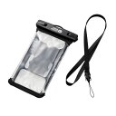 エレコム ELECOM スマートフォン用防水ケース/IPX8/立体構造/アームバンド(P-WPSRA04BK) メーカー在庫品