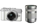 OM SYSTEM PEN E-P7 EZダブルズームキット ホワイト(E-P7WZK WHT) 取り寄せ商品