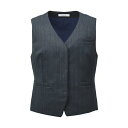 カーシーカシマ ENJOY ベスト AURA HERRINGBONE チャコール 5号 EAV752(68-0892-82) 取り寄せ商品