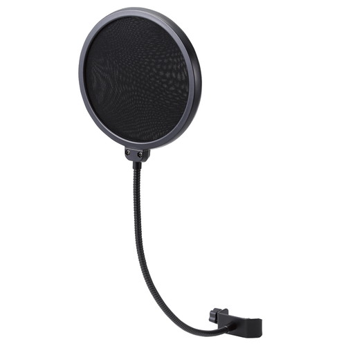 エレコム ELECOM ポップガード クランプ式 フレキシブルアーム ブラック HS-PG15BK メーカー在庫品