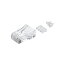 쥳 RJ45 ͥ Cat6A Cat6 LAN֥ 100 ɥѡե ñξб(LD-6RJ45T100/L) ᡼߸