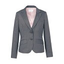 カーシーカシマ ENJOY ジャケット AIR SWING SUITS TWIN STRIPE グレー 5号 EAJ379(68-0870-40) 取り寄せ商品