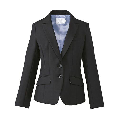 カーシーカシマ ENJOY ジャケット AIR CHIDORI WINDOWPANE ブラック 5号 EAJ526(68-0870-72) 取り寄せ商品