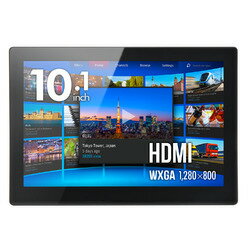 センチュリー 10.1インチマルチタッチ対応 HDMIモニター plus one Touch(LCD-10000HT3) 取り寄せ商品