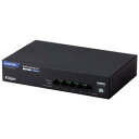 エレコム ELECOM 法人向けスイッチングハブ/アンマネージ/Giga/PoE/5ポート/3年保証(EHB-UG2D05-PL) 目安在庫=○(2)