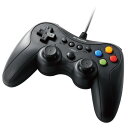 エレコム ELECOM ゲームパッド PCコントローラー USB接続 Xinput PS系ボタン配置 FPS仕様 高耐久ボタン 軽量 ブラック(JC-GP30SBK) メーカー在庫品