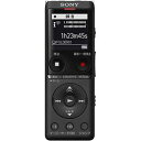 ソニー Sony ICD-UX570F/B ステレオICレコーダー FMチューナー付 4GB ブラック 目安在庫=△
