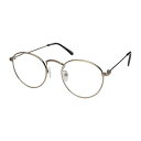 エニックス 老眼鏡に見えないクラシックなメガネ RESA リーディンググラス ボストンタイプ 【倍率1.5倍】 アンティークゴールド ser(ser-704-1...