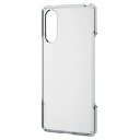 エレコム ELECOM Xperia 10 II ハイブリッドケース フォルティモ クリア(PM-X202HVC2CR) 目安在庫=△【期間数量限定】