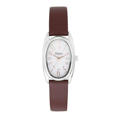 GRANDEUR ELEGANCE グランドールエレガンス 牛革オーバルウォッチ(ESL041W8) 取り寄せ商品 GRANDEUR ELEGANCE グランドールエレガンス 牛革オーバルウォッチ(ESL041W8) 取り寄せ商品