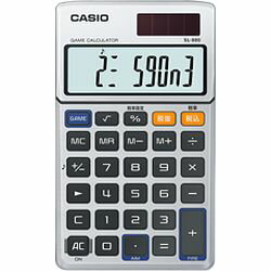 カシオ計算機 CASIO カシオ手帳型ゲーム電卓 SL-880-N 目安在庫= 