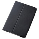 【P5E】エレコム iPad 10.2 2019 フラップケース ソフトレザー 2アングル ブラック(TB-A19RPLFBK) メーカー在庫品