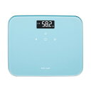 エレコム ELECOM 体重計 ヘルスメーター 乗ルダケ 自動認識機能付 100g単位 コンパクト ECLEAR Plus レイクブルー(HCS-S02BL) メーカー在庫品(2)