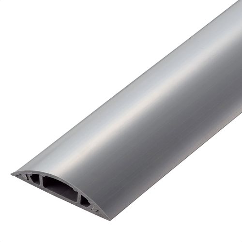エレコム ELECOM 配線カバー 床用 モール ( 長サ1m × 幅54mm ) R形状 配線隠シ ケーブルカバー グレー(..