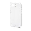 エレコム ELECOM iPhone 16e ケース ソフト 衝撃吸収 薄型 メタルステッカー付 クリア(PM-A25SUCTCR) メーカー在庫品
