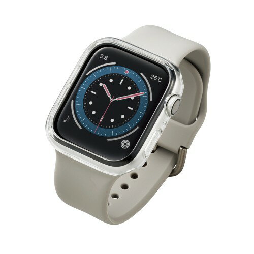 エレコム Apple Watch44mm用ハードバンパー クリア AW-20MBPPCR メーカー在庫品