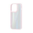 エレコム ELECOM iPhone 14 Pro ハイブリッドケース オーロラ ピンク(PM-A22CHVCAPN) メーカー在庫品