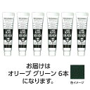 ターナー色彩 アクリルガッシュ 11ml 46オリーブグリーン 6個(TURNER108818) 取り寄せ商品