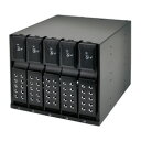 センチュリー CENTURY iStarUSA BPN-DE Series リムーバブルラック 5Bayモデル V2(BPN-DE350SS-BK2) メーカー在庫品