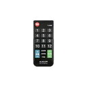 エレコム ELECOM かんたんTVリモコン 12メーカー対応 Sサイズ ブラック(ERC-TV01SBK-MU) メーカー在庫品