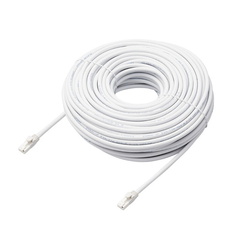 【P5E】エレコム LANケーブル CAT6A対応 40m 爪折レ防止 簡易パッケージ ヨリ線 ホワイト(LD-GPAT/WH40/RS) メーカー在庫品