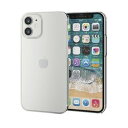 エレコム ELECOM iPhone 12 mini ハードケース クリア(PM-A20APVCR) 目安在庫=△【期間数量限定】