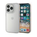 エレコム ELECOM iPhone14 Pro ケース カバー ハイブリッド 耐衝撃 超衝撃吸収 サイドメッキ 背面クリア ゴールド(PM-A22CHVMGD) メーカー在庫品