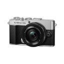 オリンパス PEN E-P7・14-42mm EZレンズキット シルバー(E-P714-42MMEZSLV) 取り寄せ商品
