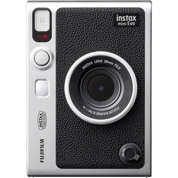 富士フイルム チェキ INSTAX mini Evo BLACK(INS MINI EVO BLACK C) 取り寄せ商品