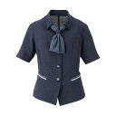 カーシーカシマ ENJOY オーバーブラウス 美スラッとSuitsAg ネイビー 5号 ESA663(68-0897-67) 取り寄せ商品
