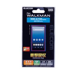 ELECOM ウォークマン Walkman NW-A100シリーズ対応保護フィルム 高光沢 衝撃吸収 AVS-A19FLPG
