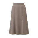 カーシーカシマ ENJOY スカート AURA HERRINGBONE グレージュ 5号 EAS754(68-0885-13) 取り寄せ商品