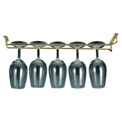 江部松商事 グラスハンガー 金メッキ 16インチ 1個(1860301) 取り寄せ商品