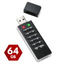 センチュリー CENTURY Lock U 64GB パスワードボタン付きセキュリティUSBメモリ(CSUL64G2) メーカー在庫品(2)