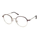 エニックス 老眼鏡に見えないクラシックなメガネ RESA リーディンググラス ボストンタイプ 【倍率1.5倍】 マットブラウン×ゴールド s(ser-703-1...