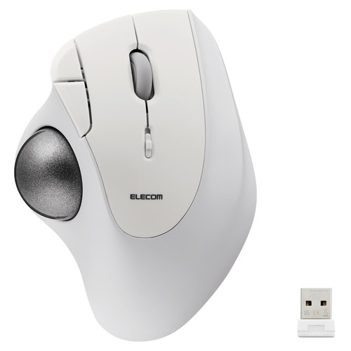 ���쥳�� ELECOM �ȥ�å��ܡ��� �ޥ��� ̵�� 5�ܥ��� �٥���󥰥�˥å� IST �ۥ磻��(M-IT11DRWH) �᡼�����߸���