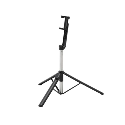 エレコム ELECOM スマホ Bluetooth 三脚 自撮リ棒 2Way スタンド 床置キ 最大1400mm ブラッ(P-STSR03120BK) メーカー在庫品