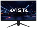 ドウシシャ AVISTA 27型QHDゲーミング液晶モニター/2560×1440/HDMI、DisplayPort/ブラ(RGD270QDB) 取り寄せ商品