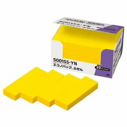 3M Post-it ポストイット エコノパック強粘着ふせん(3M-5001SS-YN) 取り寄せ商品