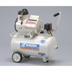 アズワン オイルレスエアーコンプレッサー (1台)(DR-115-22L) 取り寄せ商品