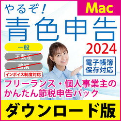 リオ やるぞ!青色申告24フリーランス・個人事業主のかんたん節税申告P Mac 取り寄せ商品