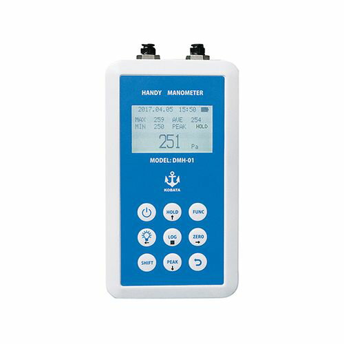 ハンディデジタルマノメーター 0～±1250Pa (1個)(3-7591-06) 取り寄せ商品
